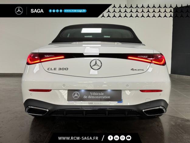 MERCEDES-BENZ CLE Cabriolet 300 258ch AMG Line 4Matic 9G-Tronic  Classe CLE CAB/236 CLE 300 4MATIC AMG Line Cabriolet