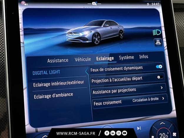 MERCEDES-BENZ Classe C Berline 300 d e Hybrid EQ Berline AMG Line  Classe C 300 d e Hybrid EQ Ber