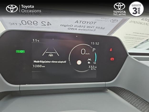 TOYOTA bZ4X bZ4X BEV 7KW Origin Exclusive AWD  BZ4X 218CH AWD ORIGINEXCLUSIVE 7KW DEMO