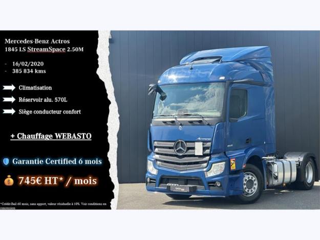 MERCEDES-BENZ Actros Tracteur 4x2 1845  