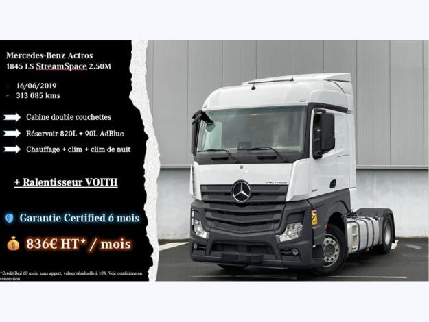 MERCEDES-BENZ Actros Tracteur 4x2 1845  
