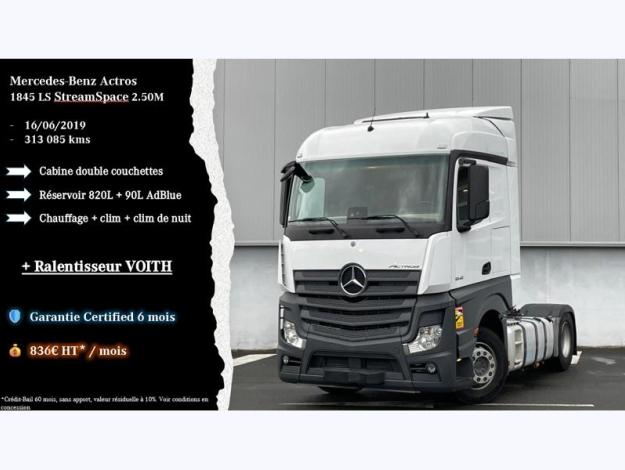 MERCEDES-BENZ SAGA Trucks Occasions Offre crédit-bail, 0€ d'apport  