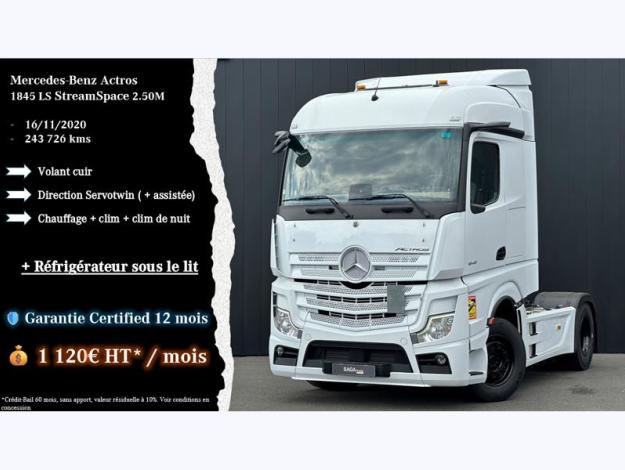 MERCEDES-BENZ Actros Tracteur 4x2 1845  