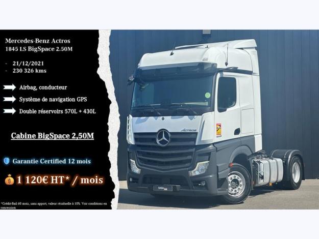 MERCEDES-BENZ Actros Tracteur 4x2 1845  