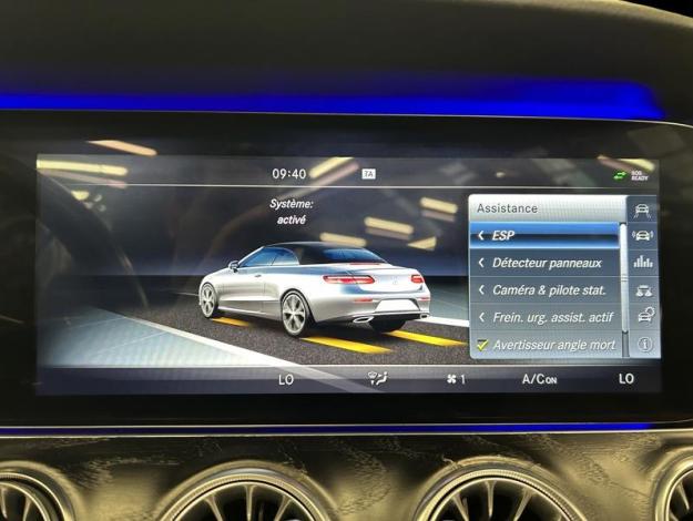 MERCEDES-BENZ Classe E 220d Cabriolet AMG line  