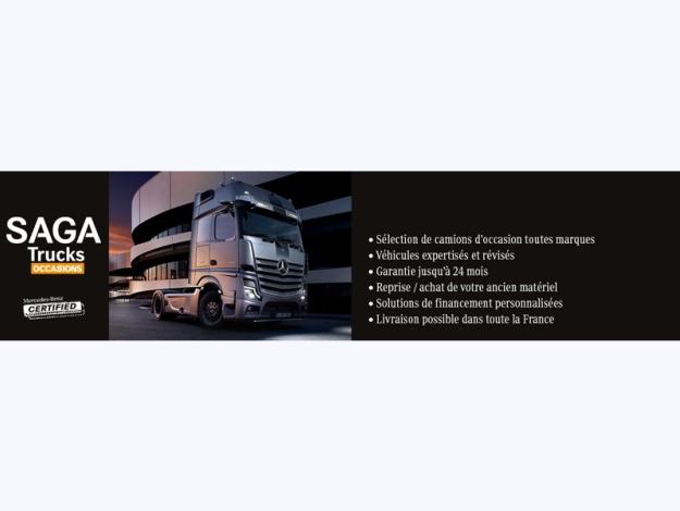 MERCEDES-BENZ SAGA Trucks Occasions Offre crédit-bail, 0€ d'apport  