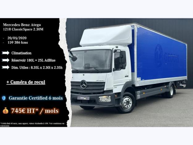 MERCEDES-BENZ Atego Porteur 4x2 1218  