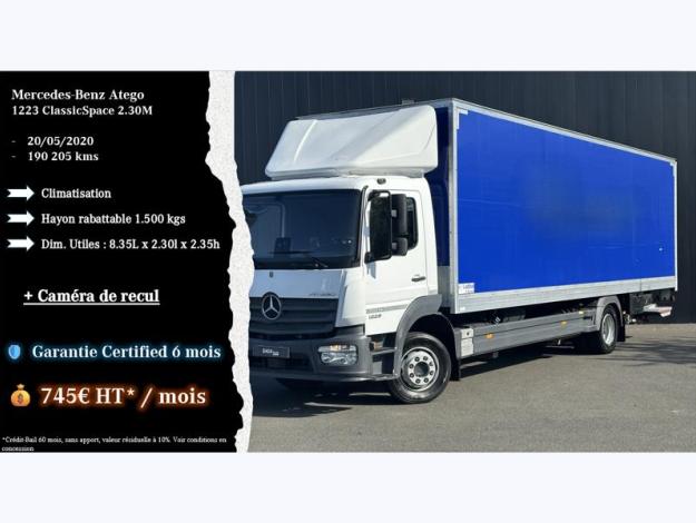MERCEDES-BENZ Atego Porteur 4x2 1218  
