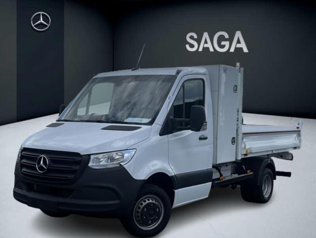 MERCEDES-BENZ Sprinter 517 Châssis cab 37 3,5t Propu.   Benne coffre JPM