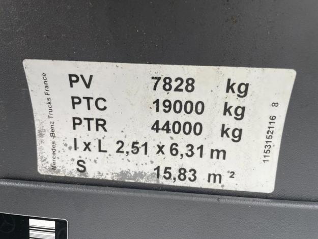 MERCEDES-BENZ Actros F 1848 StreamSpace 2.50M  