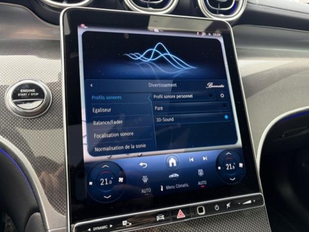 MERCEDES-BENZ GLC 200 d 4M Coupé AMG Attelage Burmester  