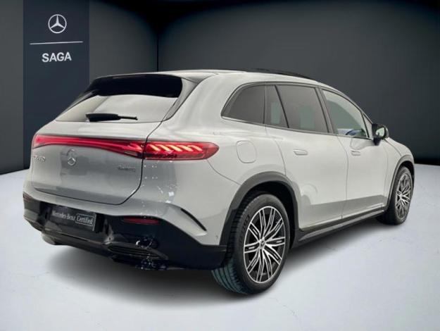 MERCEDES-BENZ EQS SUV 450 4MATIC SUV AMG Line  Gris Alpin / Hyperscreen