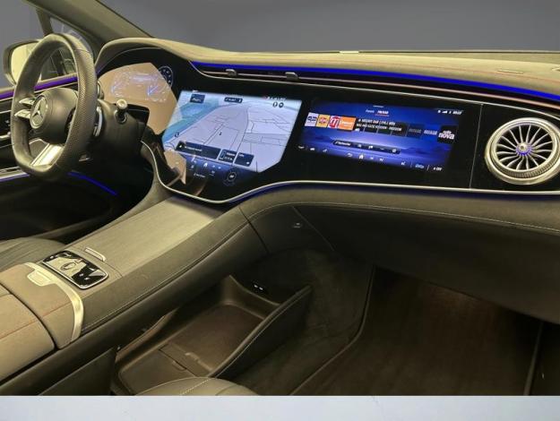MERCEDES-BENZ EQS SUV 450 4MATIC SUV AMG Line  Gris Alpin / Hyperscreen