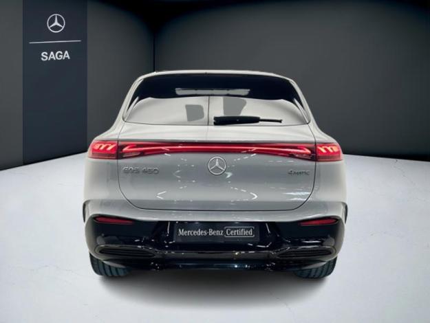 MERCEDES-BENZ EQS SUV 450 4MATIC SUV AMG Line  Gris Alpin / Hyperscreen