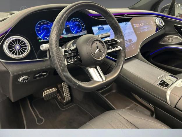 MERCEDES-BENZ EQS SUV 450 4MATIC SUV AMG Line  Gris Alpin / Hyperscreen