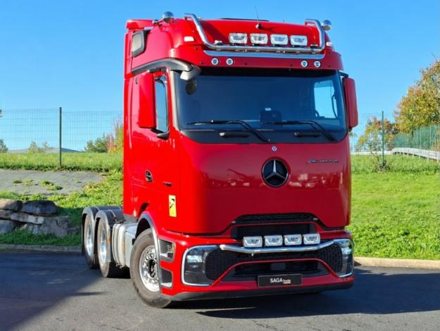 MERCEDES-BENZ  Actros L 2663 6x4 Grumier + hydraulique  