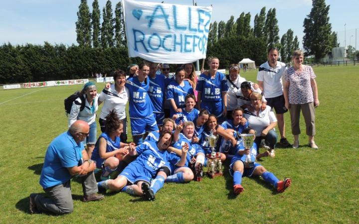 Finale de foot de l'équipe féminine  de Rochefort