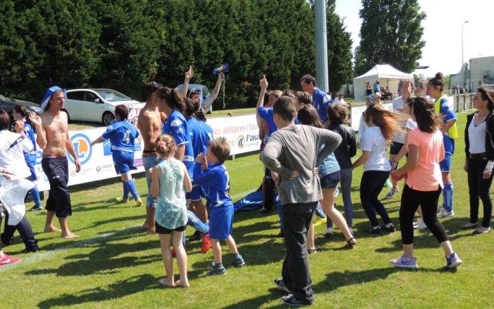 Finale de foot de l'équipe féminine  de Rochefort