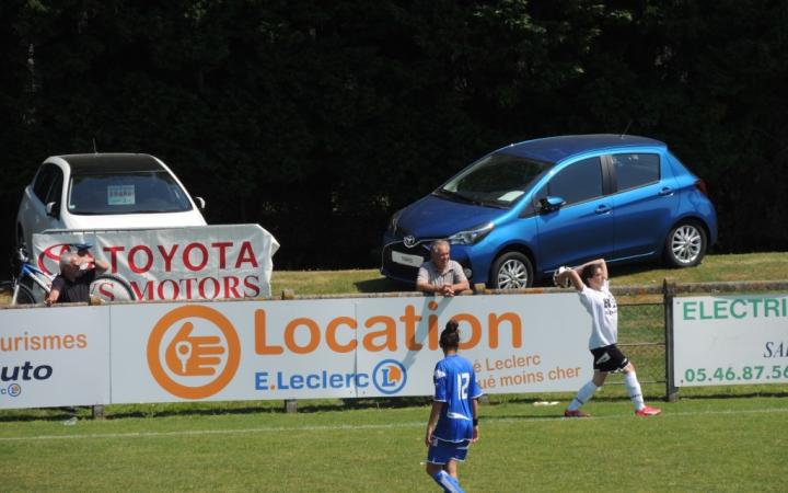 Finale de foot de l'équipe féminine  de Rochefort