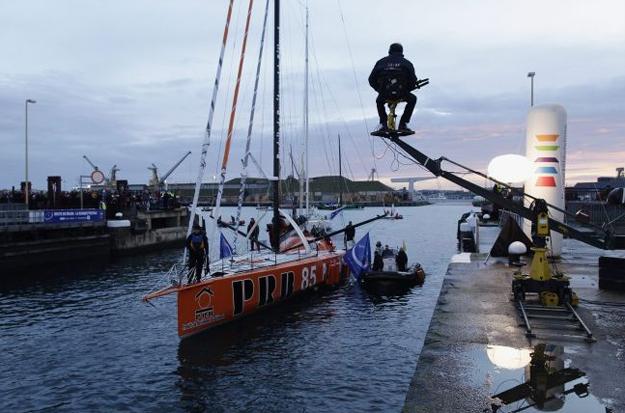 Suivez Vincent Riou et son monocoque PRB