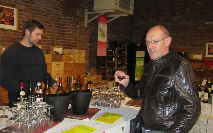 Dégustation du Beaujolais nouveau au Chais