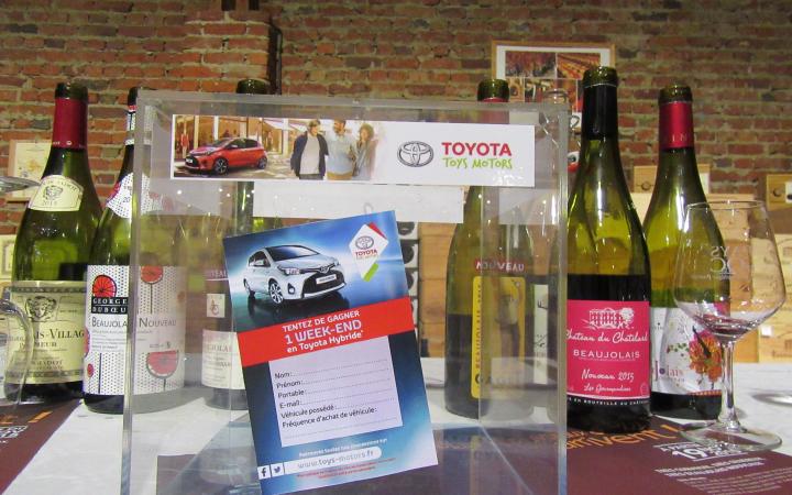 Dégustation du Beaujolais nouveau au Chais