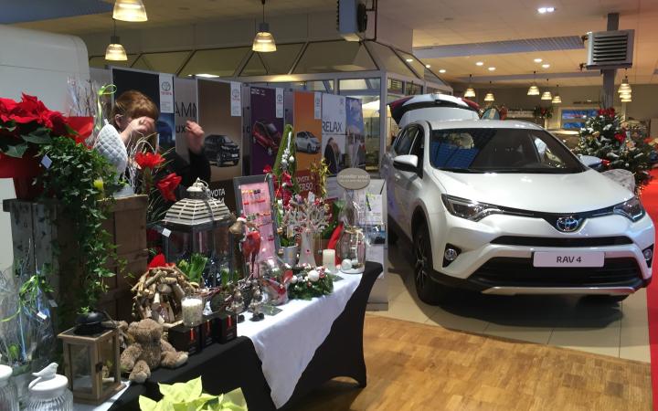 Marché de Noël Toyota Toys Motors