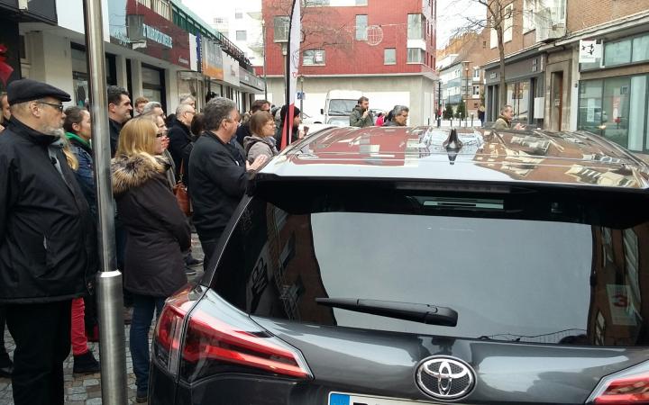 Des Toyota au marché de Noël de Dunkerque