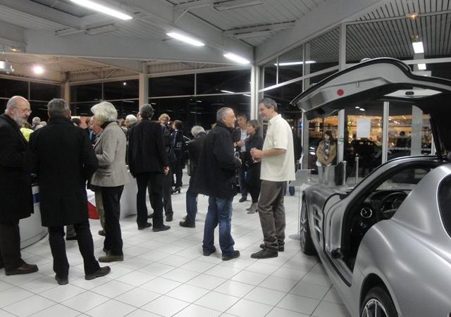 Vernissage de l'exposition Mercedes Metal