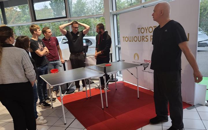 Toyota partenaire officiel des Jeux Olympiques et Paralympiques Paris 2024