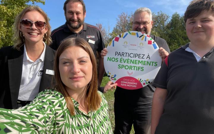 Toyota partenaire officiel des Jeux Olympiques et Paralympiques Paris 2024