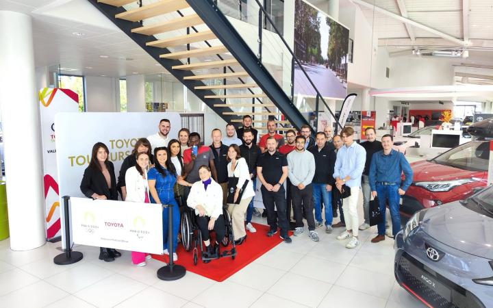 Toyota partenaire officiel des Jeux Olympiques et Paralympiques Paris 2024