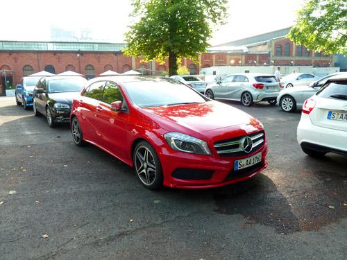 La Classe A se dévoile pour le staff SAGA Mercedes-Benz