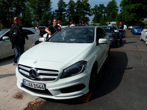 La Classe A se dévoile pour le staff SAGA Mercedes-Benz