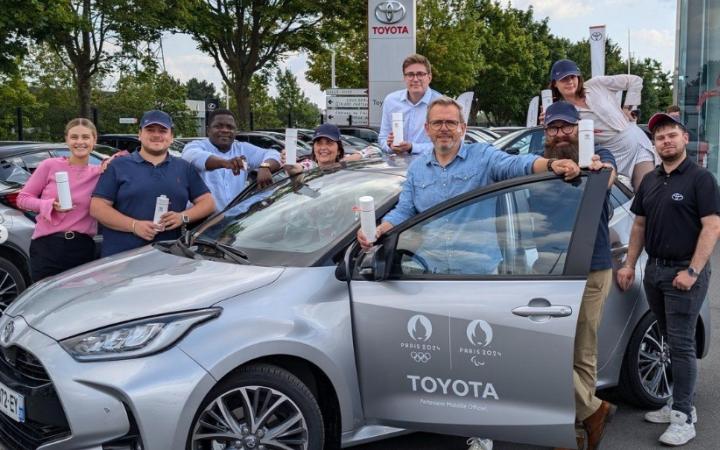 Les équipes Toys Motors soutiennent les athlètes Français Olympiques !
