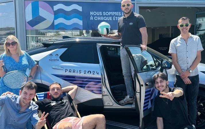 Les équipes Toys Motors soutiennent les athlètes Français Olympiques !