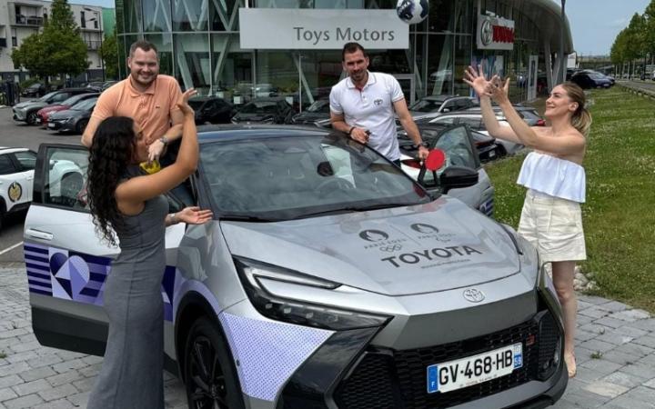 Les équipes Toys Motors soutiennent les athlètes Français Olympiques !