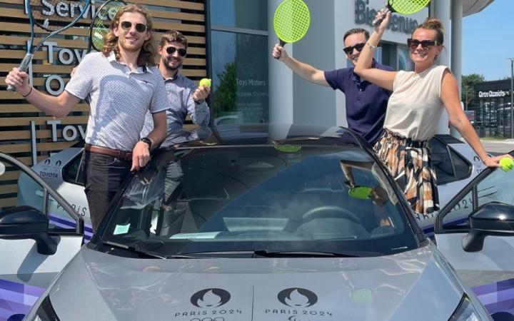 Les équipes Toys Motors soutiennent les athlètes Français Olympiques !