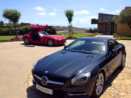 Présentation du Roadster SL au restaurant le Cayola - retour en image