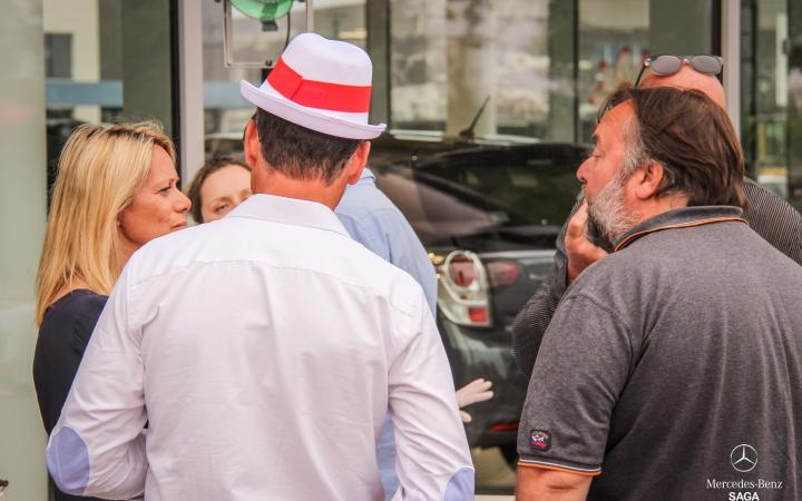 Lancement des cabriolets aux Sables d'Olonne