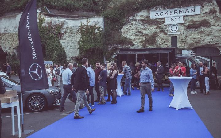 Présentation des cabriolets à Saumur