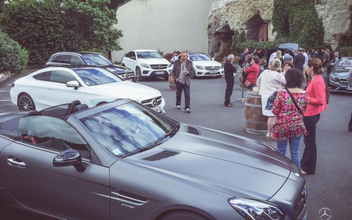 Présentation des cabriolets à Saumur