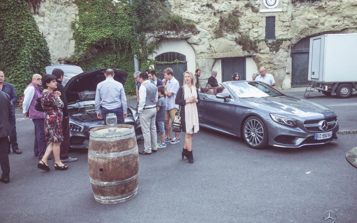 Présentation des cabriolets à Saumur