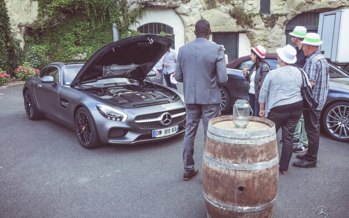 Présentation des cabriolets à Saumur