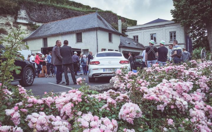 Présentation des cabriolets à Saumur