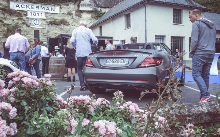 Présentation des cabriolets à Saumur