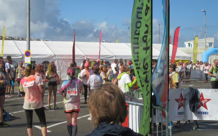 Holi Run à Calais