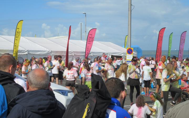 Holi Run à Calais