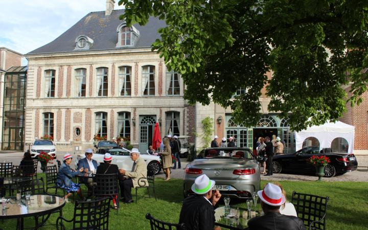 Présentation des cabriolets au Domaine de la Chartreuse