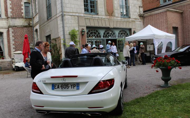 Présentation des cabriolets au Domaine de la Chartreuse